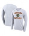 Men's x LeBron James White Florida A&M Rattlers Collection Legend Performance Long Sleeve T-shirt $14.80 T-Shirts