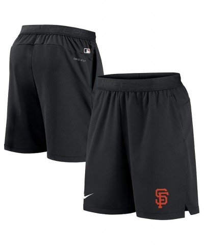 Men's Black San Francisco Giants Authentic Collection Flex Vent Max Performance Shorts $32.90 Shorts