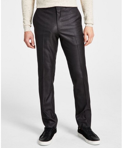 Men's Techni-Cole Suit Separate Slim-Fit Pants Charcoal $25.88 Suits
